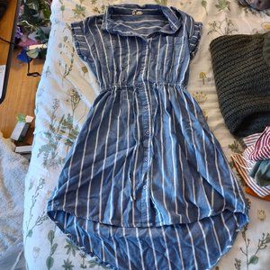 Women's button front dress